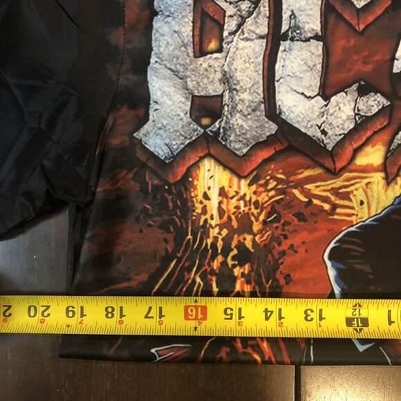 AC/DC L Hells Bells Angus Young All Over Print Double Sided T-Shirt Rock Band - Picture 4 of 4